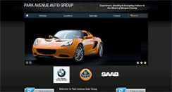 Desktop Screenshot of parkavemotors.com