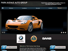 Tablet Screenshot of parkavemotors.com